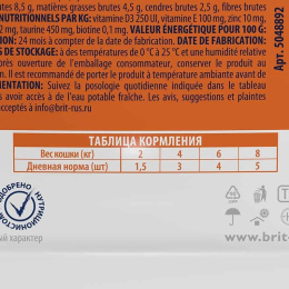 Влажный корм для кошек Brit Premium with Salmon for Sterilized (лосось)