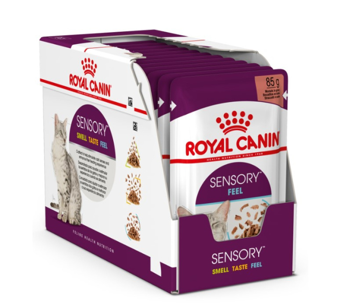Влажный корм для кошек Royal Canin Мультипак Sensory (в соусе) ( 3x4x85г)