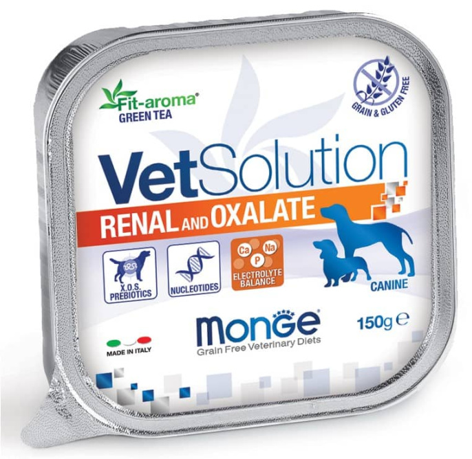 Влажный корм для собак Monge VetSolution Renal and Oxalate Dog (150 гр.)