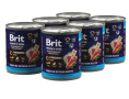 Консервы для собак Brit Premium by Nature (рис и говядина) (850 гр)