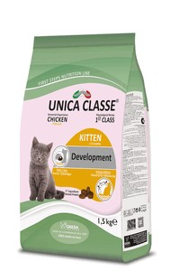 Сухой корм для кошек Unica Classe Kitten Development (Курица) (1.5 кг)