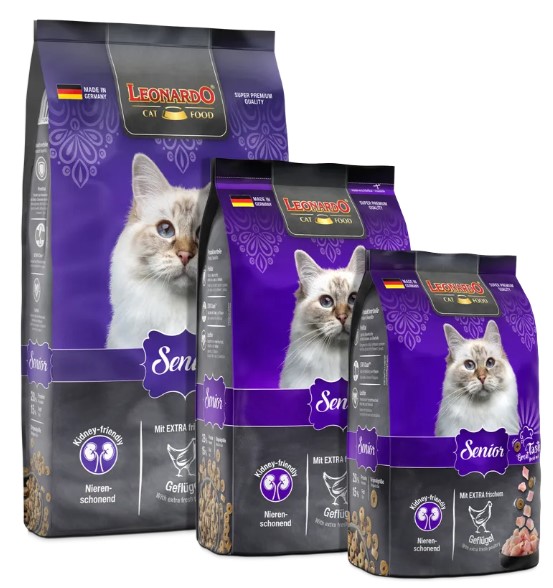 Сухой корм для кошек Leonardo Senior Adult Cat (1,8 кг)