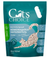Наполнитель растительный комкующийся тофу Cat's choice (без аромата) (48 л (20 кг))