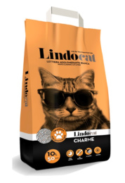 Наполнитель комкующийся бентонитовый Lindocat Charme (восточный янтарь)