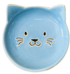 Блюдце Mr.Kranch керамическое Мордочка кошки 80 мл