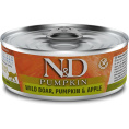 Консервы для кошек Farmina N&D Cat Boar, Pumpkin & Apple (80 гр.)