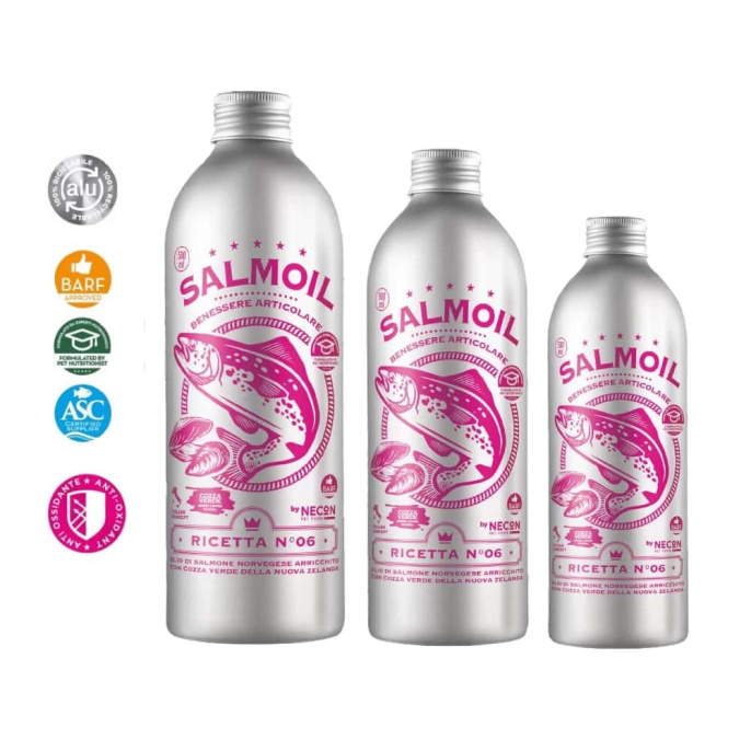 Лососевое масло NECON SALMOIL RICETTA 6 (250 мл)