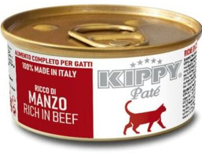 Консервы для кошек Kippy Pate Adult Cat (говядина) (85 гр.)