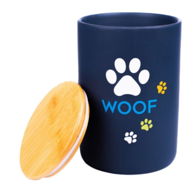 Бокс керамический для хранения корма для собак Mr.Kranch WOOF (1.9 л)