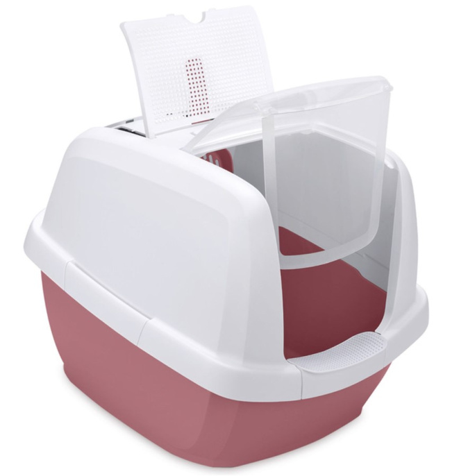 Био-туалет для кошек IMAC MADDY (62х47,5х47,5h см (белый/морская волна))