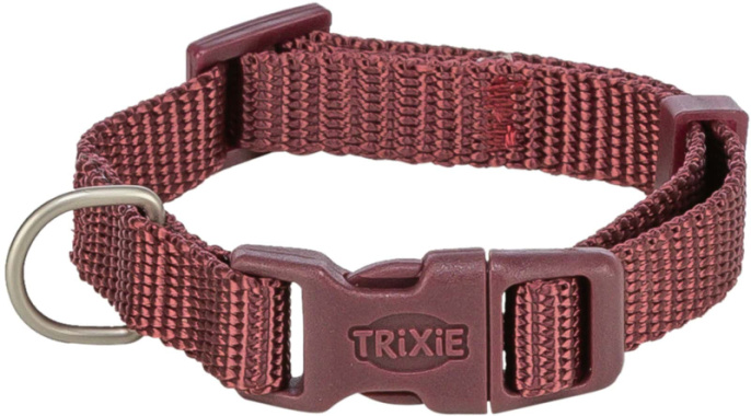 Ошейник для собак TRIXIE Premium Collar (сангрия) (XS-S, 22-35см/10мм)