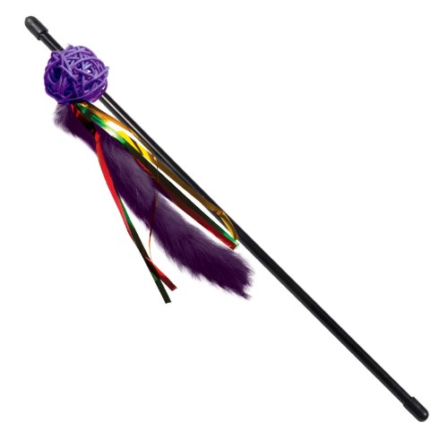 Triol Игрушка-дразнилка для кошек Шарик с хвостиком, 180/450мм