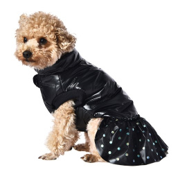 Triol Попона утепленная с юбкой для собак Звезда диско BE TRENDY