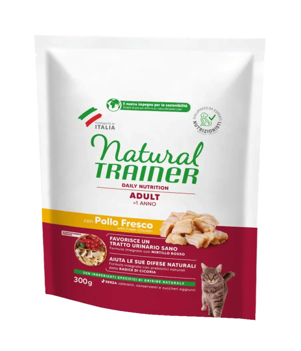 Сухой корм для кошек Natural Trainer Cat Adult (курица) (0,3 кг)