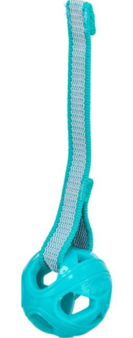 Игрушка для собак Trixie Шар на верёвке (6 х 23 см)