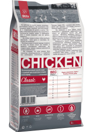 Сухой корм для кошек Blitz Classic Adult Cats All Breeds (курица)