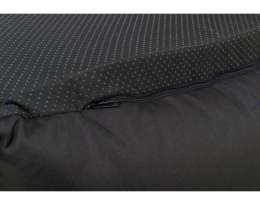 TRIXIE Лежак с бортиком для собак Samoa Vital ортопедический (черный)