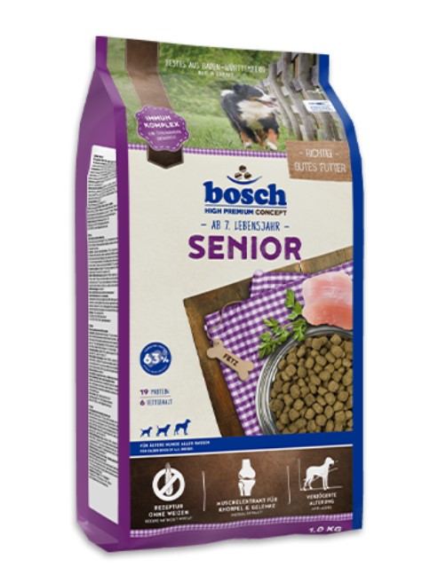Сухой корм для пожилых собак Bosch Senior (птица) (1 кг)