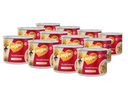 Влажный корм для собак всех пород Мнямс Паштет из телятины «ФИТНЕС»