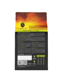 Сухой корм для собак Ambrosia Grain Free Dog Adult All Breed (индейка, утка)