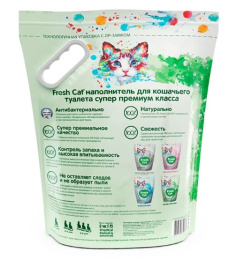 Силикагелевый наполнитель Fresh Cat Летняя прохлада