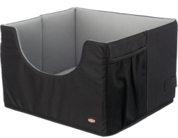 TRIXIE Автомобильная сумка-подстилка для собак 45x28x40 см, черный/серый