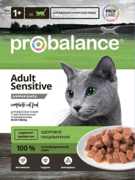 Влажный корм для кошек ProBalance Sensitive Cat