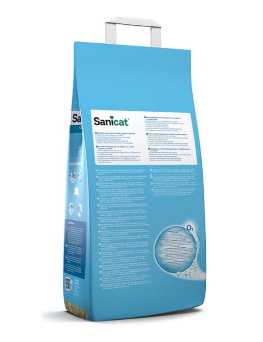 Наполнитель минеральный Sanicat Classic Marseille soap (аромат марсельского мыла) (20 л)