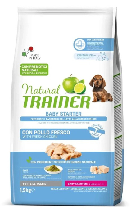 Сухой корм для щенков Trainer Natural Baby Starter All Size (курица) (1.5 кг)