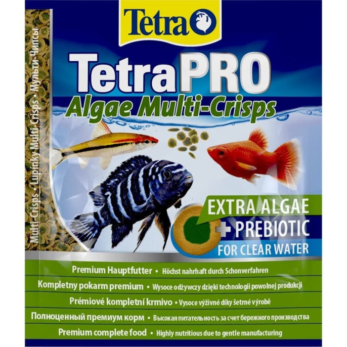 Корм для тропических рыб Tetra PRO Algae Multi-Crisps (12 гр.)