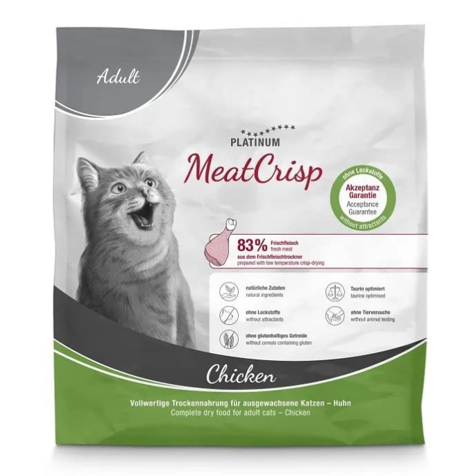 Сухой корм для кошек Platinum MeatCrisp Adult (курица)