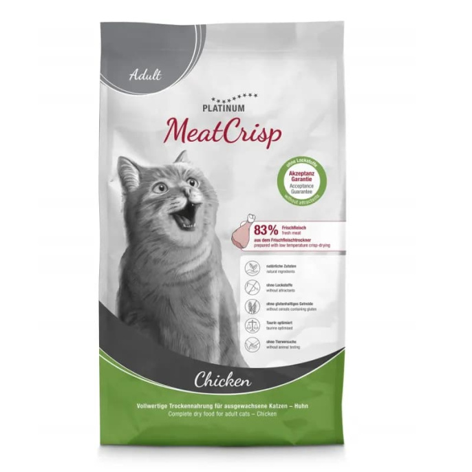 Сухой корм для кошек Platinum MeatCrisp Adult (курица)