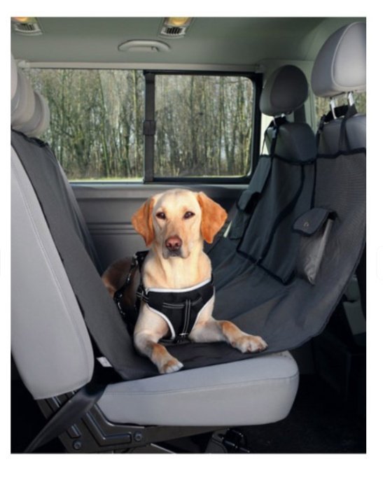 TRIXIE Подстилка на сидение автомобиля для собак 1,4 x 1,45 м, серый