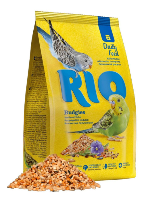 Корм для волнистых попугаев Rio (1 кг)
