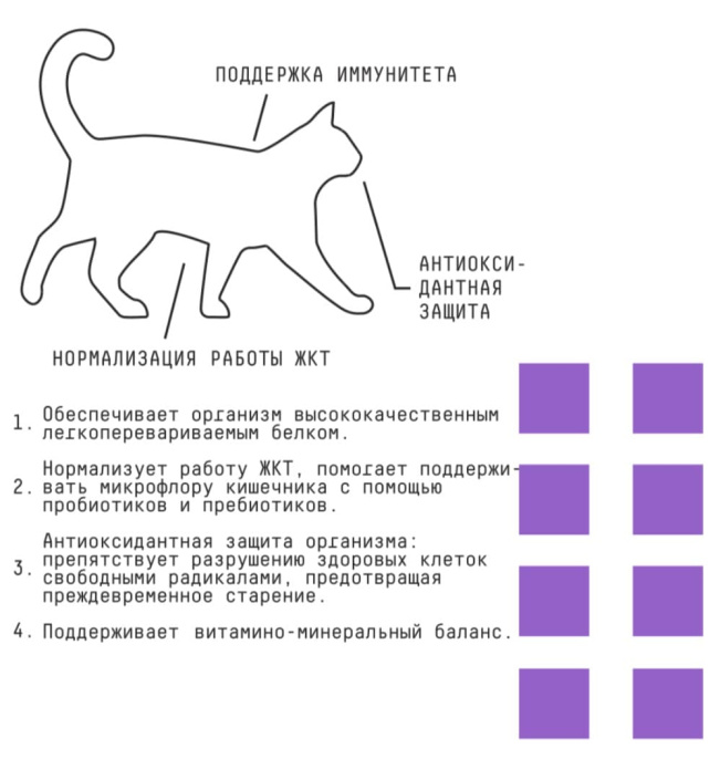 Сухой корм для кошек AJO Special Line Sense Adult Cat (400 гр.)