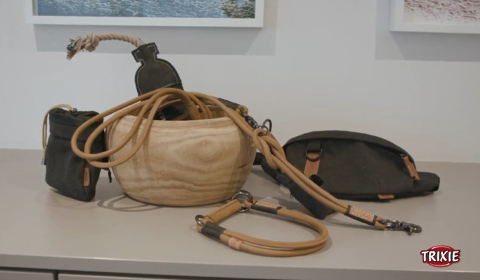 Ошейник-полуудавка для собак TRIXIE BE NORDIC (коричневый) (S, 35см/5мм)