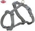 Шлейка для собак TRIXIE "Premium H-harness" (графит) (XS-S, 30-44см/10мм)