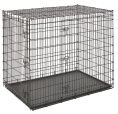 Клетка для собак MidWest Solutions 2 двери, цинк (137х94х114h см)
