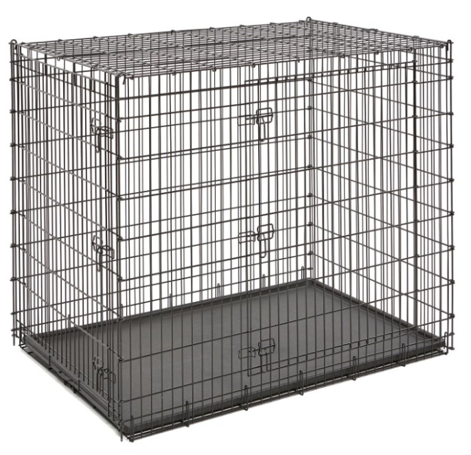 Клетка для собак MidWest Solutions 2 двери, цинк (137х94х114h см)