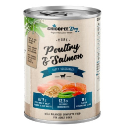 Консервы для собак Chicopee Adult Dog (домашняя птица, рыба)