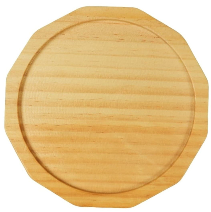 Миска Mr.Kranch Bamboo керамическая белая на бамбуковой подставке (860 мл.)