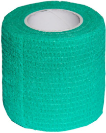 Бинт самофиксирующийся c горьким вкусом Valta Care Premium 5х450 см, зеленый