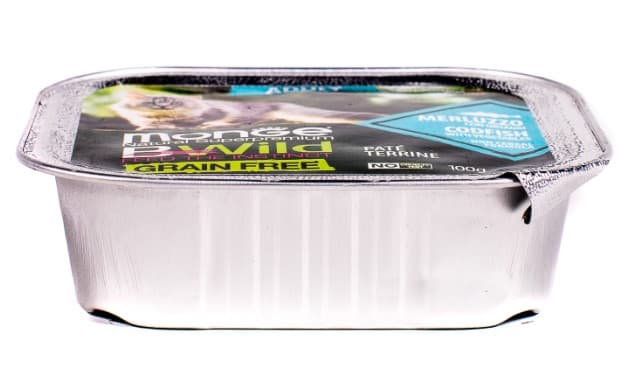 Паштет для кошек Monge Cat BWild Grain Free Codfish (треска, овощи) (100 гр.)