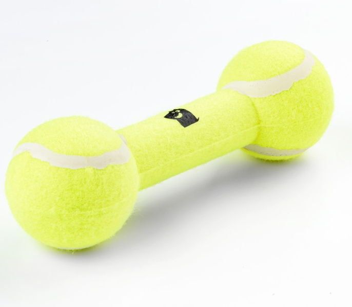 Игрушка для собак Mr.Kranch Гантель большая (20 см, фиолетовый)