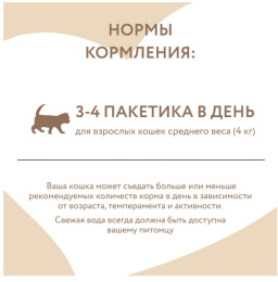 Влажный корм Мнямс На каждый день Кусочки в соусе с индейкой для кошек старше 7 лет