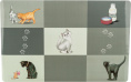 Коврик TRIXIE под миску "Patchwork Cat Place" (44х28 см)