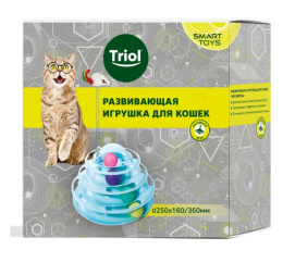 Triol Развивающая игрушка для кошек "Пирамида" SMART TOYS