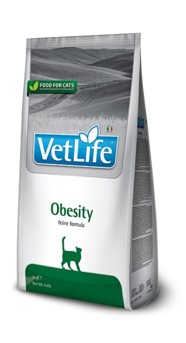 Сухой корм для кошек Farmina Vet Life Cat OBESITY (400 гр.)