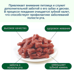 Лакомство для собак Wanpy Dog Зубные щетки (говядина)