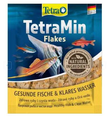 Корм для тропических рыб TetraMin Flakes (12 гр.)